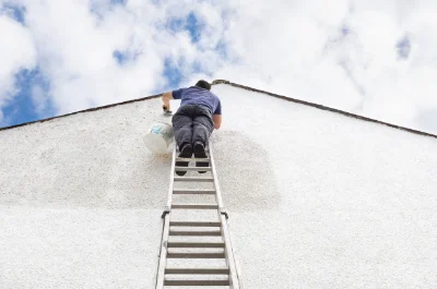 Peinture extérieure au Val d'Hazey — façades et ravalement